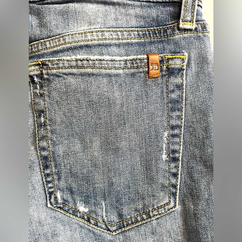 Joe’s Jeans Distressed Cuff Crop Women’s Blue Jeans Waist Size 26 - Picture 16 of 16